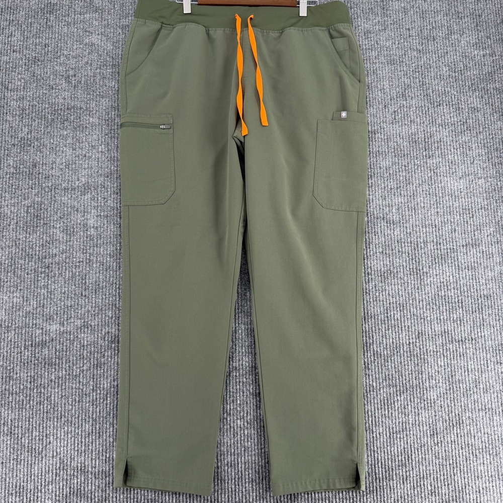 FIGS Technical Collection high waisted yola cargo scrub pants XXL Tall plus size